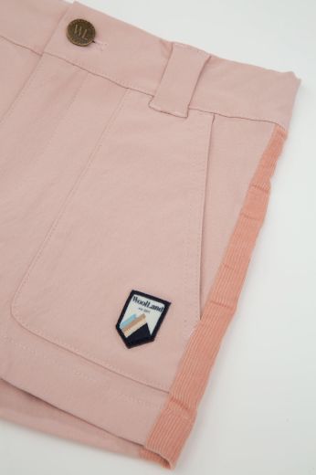 Bilde av WoolLand Romsdalseggen shorts w.cord girl Rose Smoke